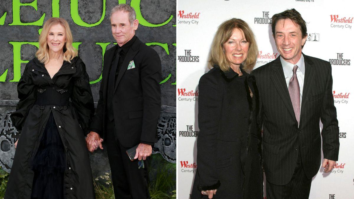 Photo of Martin Short's wife, Nancy Dolman, died of ovarian cancer in 2010.