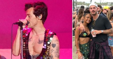 harry styles celeb sightings coachella photos