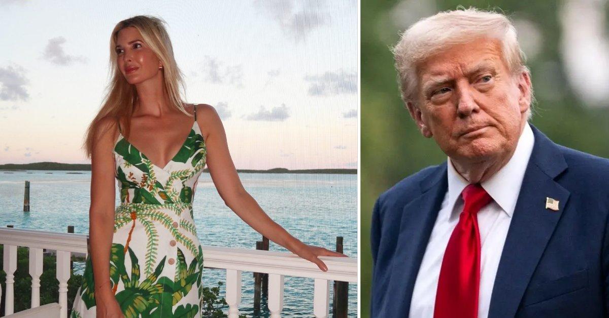 Composite photo of Ivanka and Donald Trump