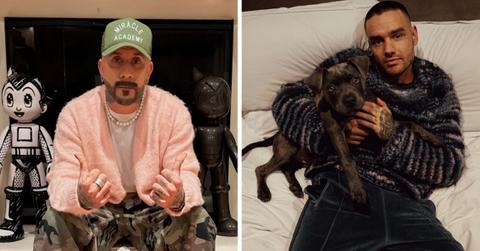 Photos of Liam Payne and AJ McLean