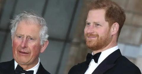 photo of King Charles and Prince Harry
