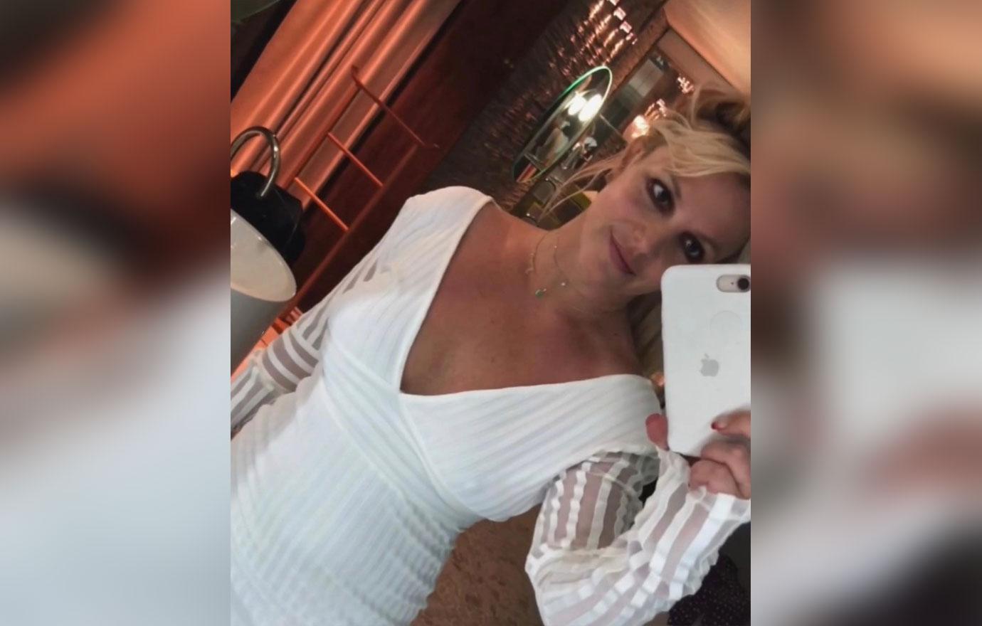 britney spears brags highest viewed stripped down photos