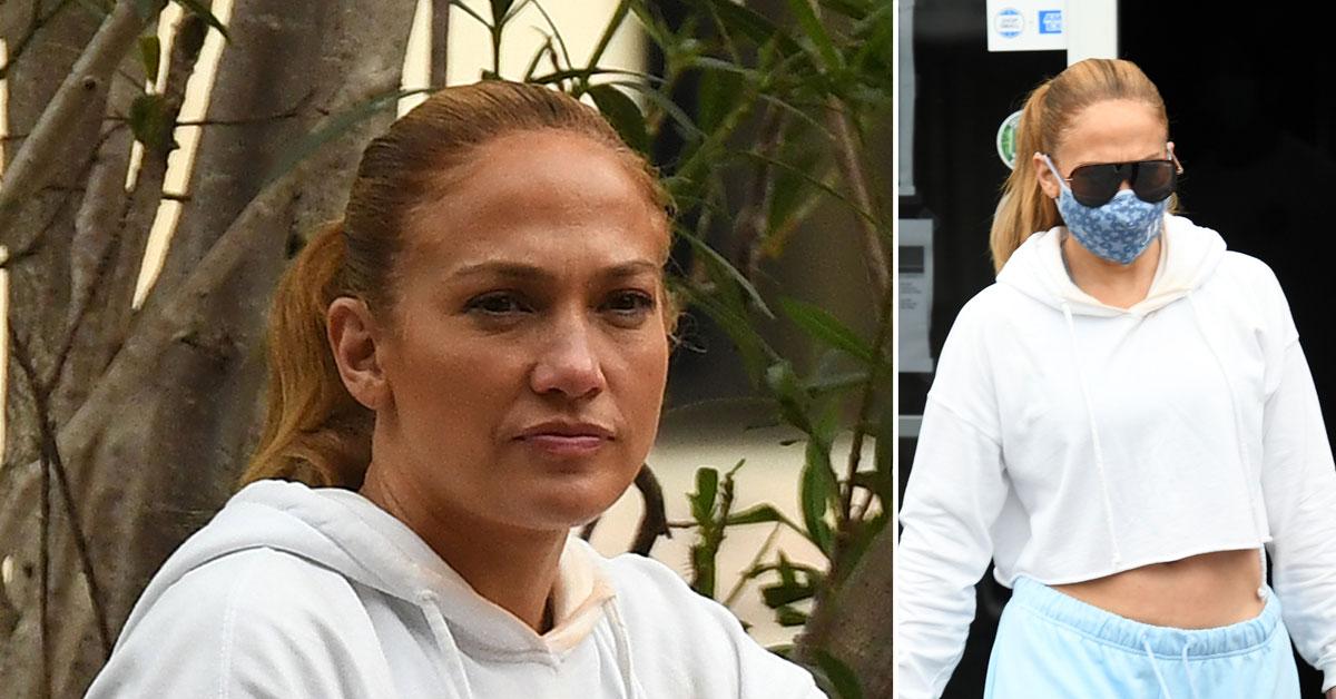 Jennifer Lopez's Jaw-Dropping Miami Workout Look