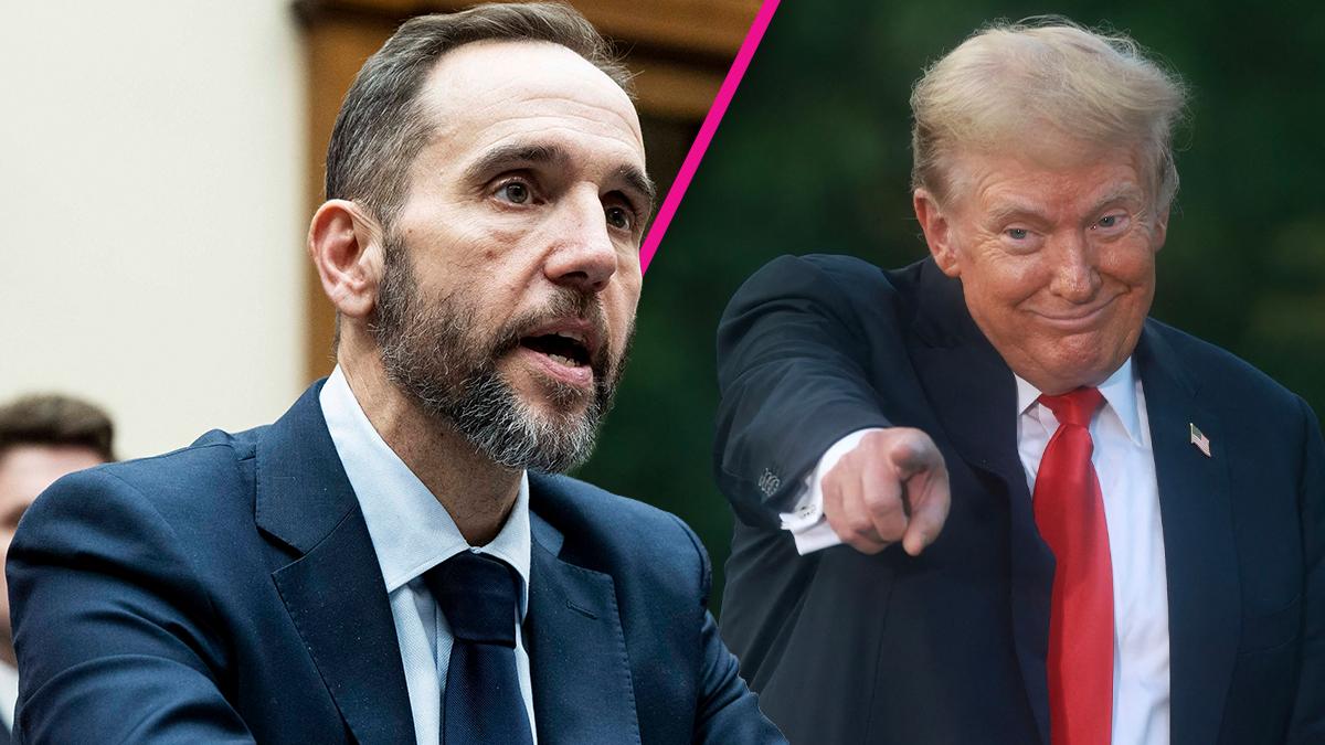 split of Jack Smith, Donald Trump.