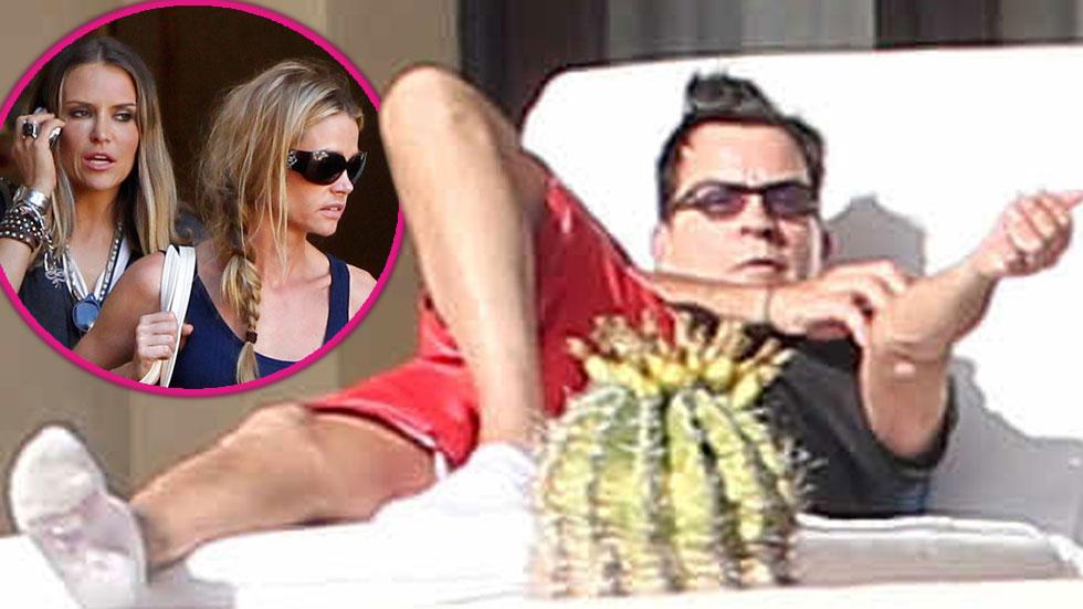 Charlie Sheen HIV Mexico Vacation