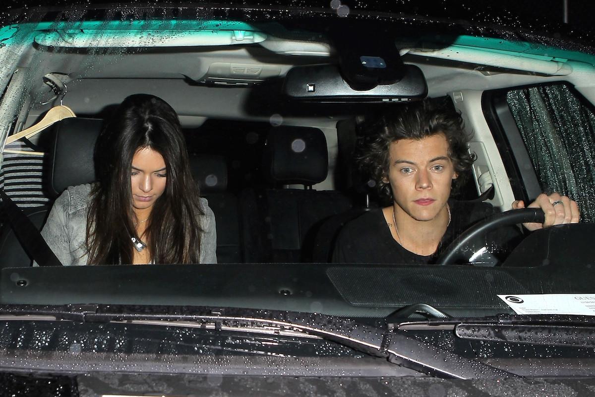 Kendall Jenner and Harry Styles have a Rainy Night Rendezvous