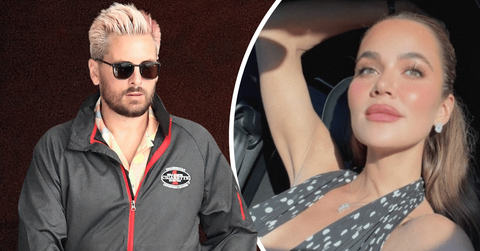 Image of Scott Disick complimented Khloé Kardashian's recent selfie.