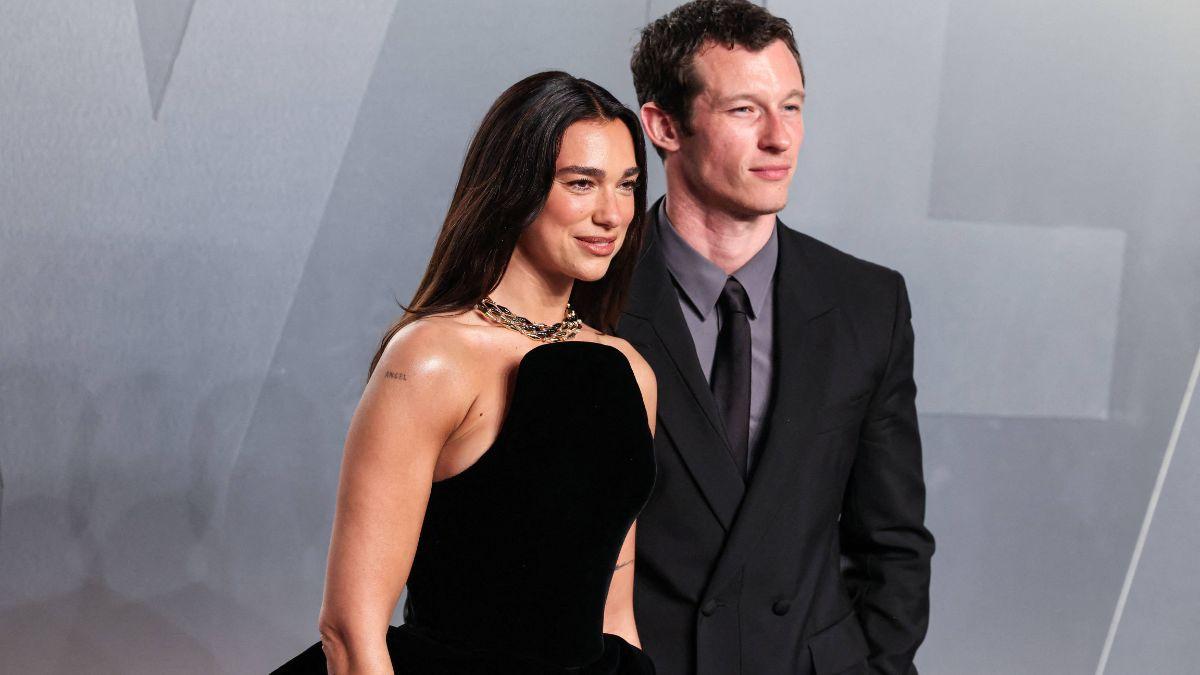 Image of Dua Lipa and Callum Turner got engaged in 2024.