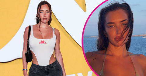 Image of Stassie Karanikolaou was accused of Photoshopping her most recent bikini photos.