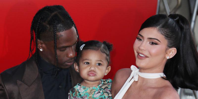 Travis Scott Plays Basketball with Daughter Stormi in Cute Video