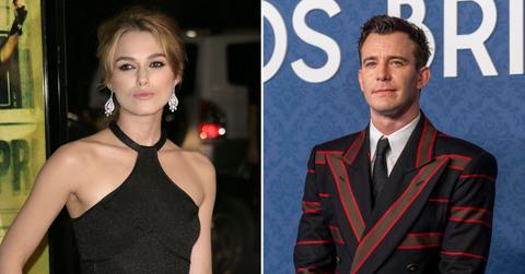 Split of Keira Knightley; Luke Thompson.