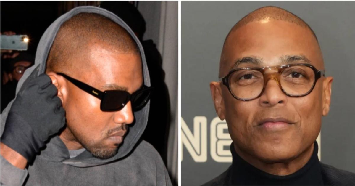 Split photos of Kanye West and Don Lemon