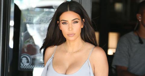 Kim Kardashian Lunches In Calabasas With Scott Disick