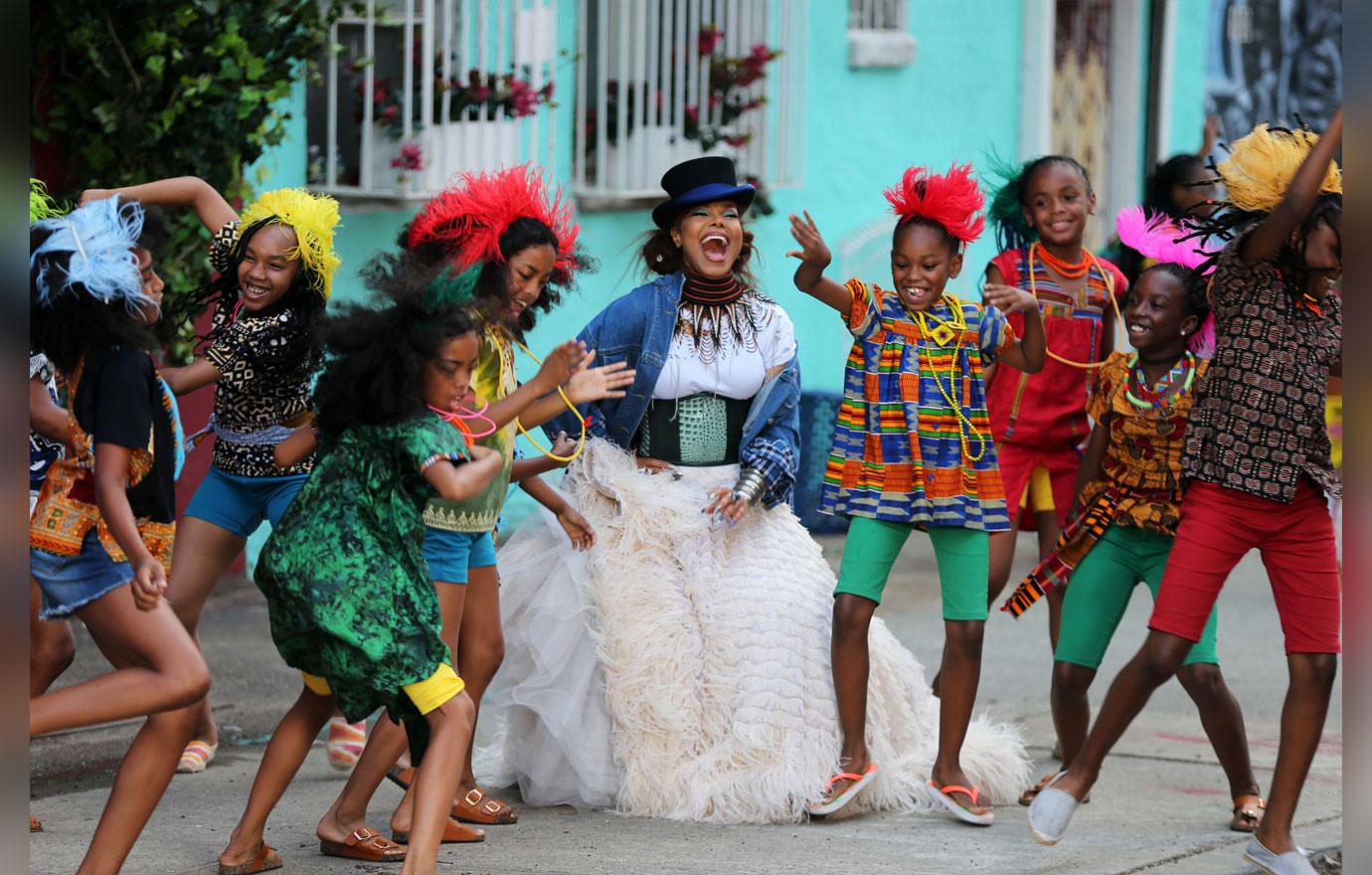 Janet jackson films new music video 6