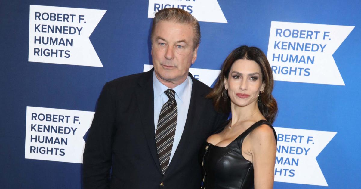 Photo of Alec and Hilaria Baldwin.