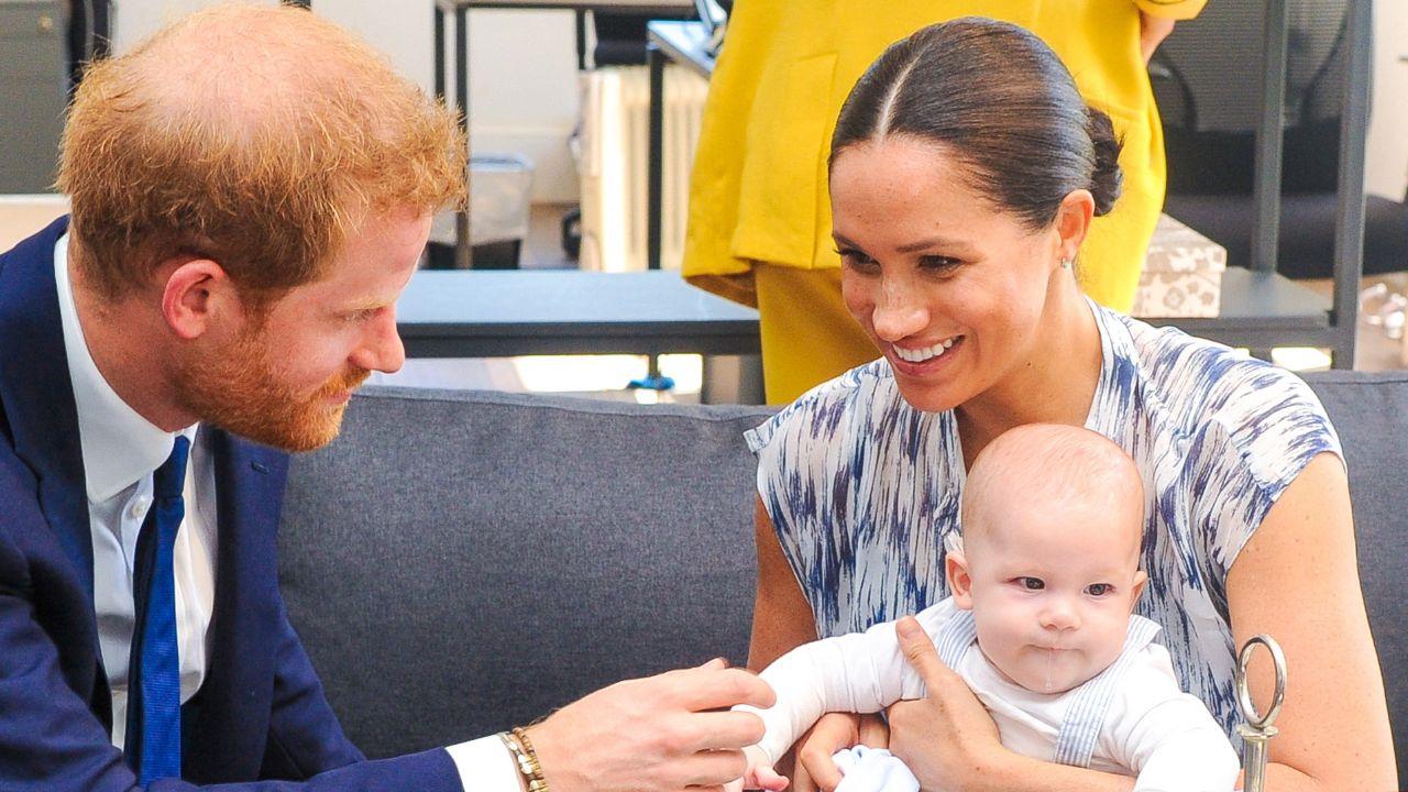 Image of Prince Harry and Meghan Markle pulled their children from the school over security concerns.