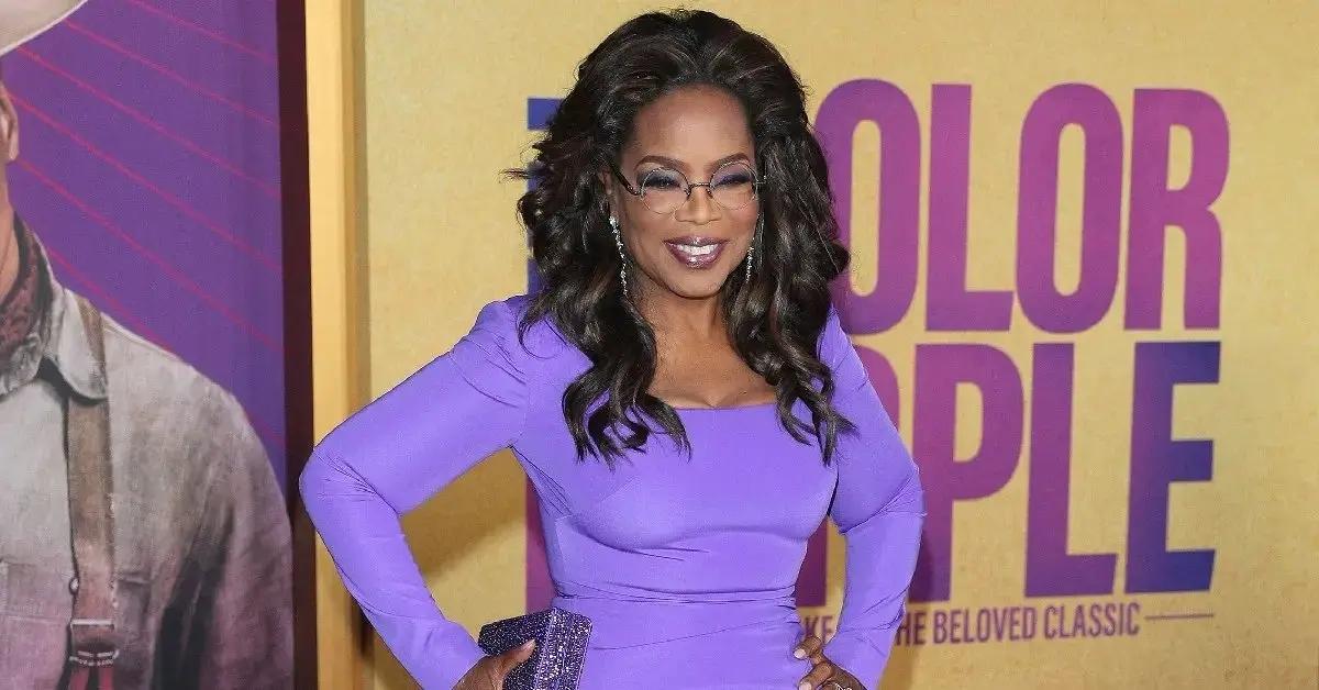 Photo of Stern revealed he's friendly with Winfrey's best pal Gayle King.
