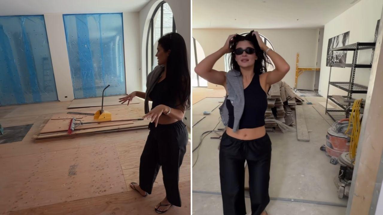 Image of Kylie Jenner revealed details from inside her Italian-inspired dream home.
