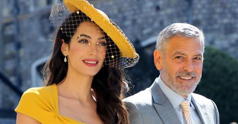 Amal george clooney sell motorbike accident ok pp