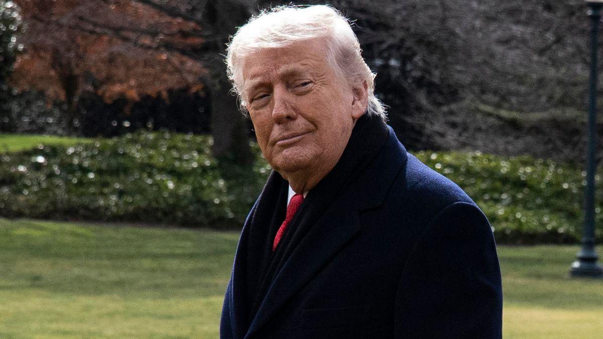 image of Donald Trump challenged why Denmark has a 'right of ownership' to Greenland.