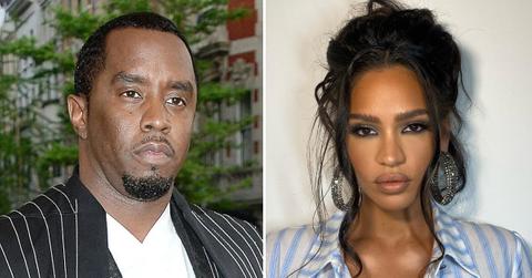 Photo of Sean 'Diddy' Combs; picture of Cassie Ventura