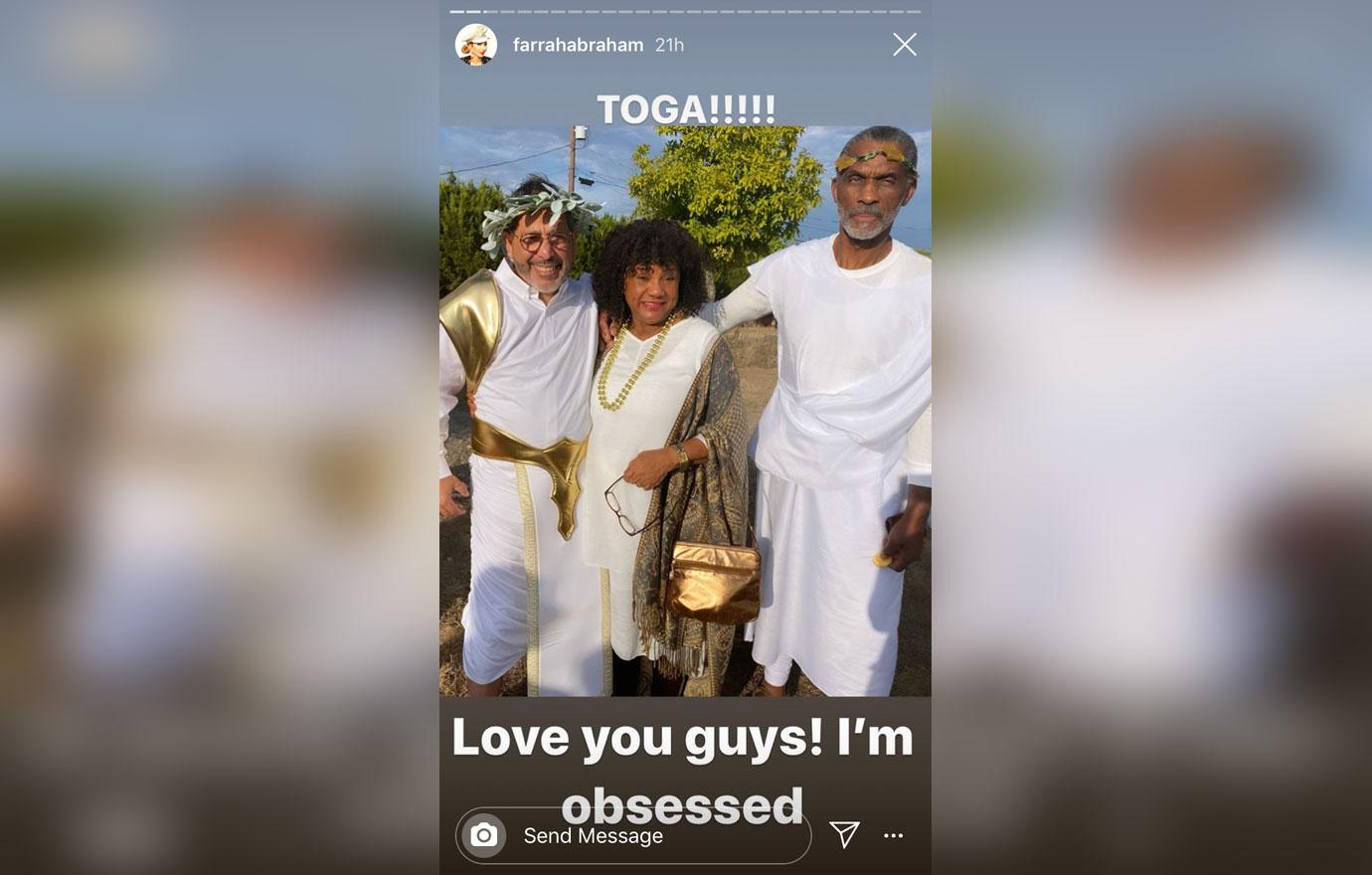 farrah-abraham-instagram-wedding-photos-toga-theme-dad-michael-teen-mom