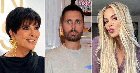 kris jenner khloe kardashian scott disick pp