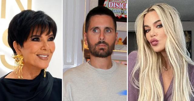 kris jenner khloe kardashian scott disick pp