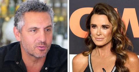 A photo of Mauricio Umansky and an image of Kyle Richards.