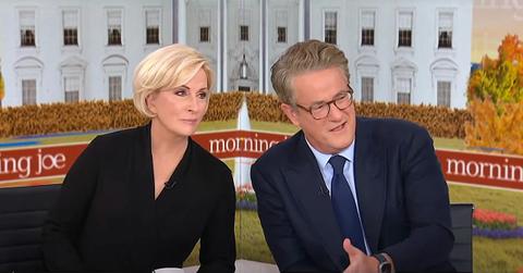 Photo of Mika Brzezinski and Joe Scarborough