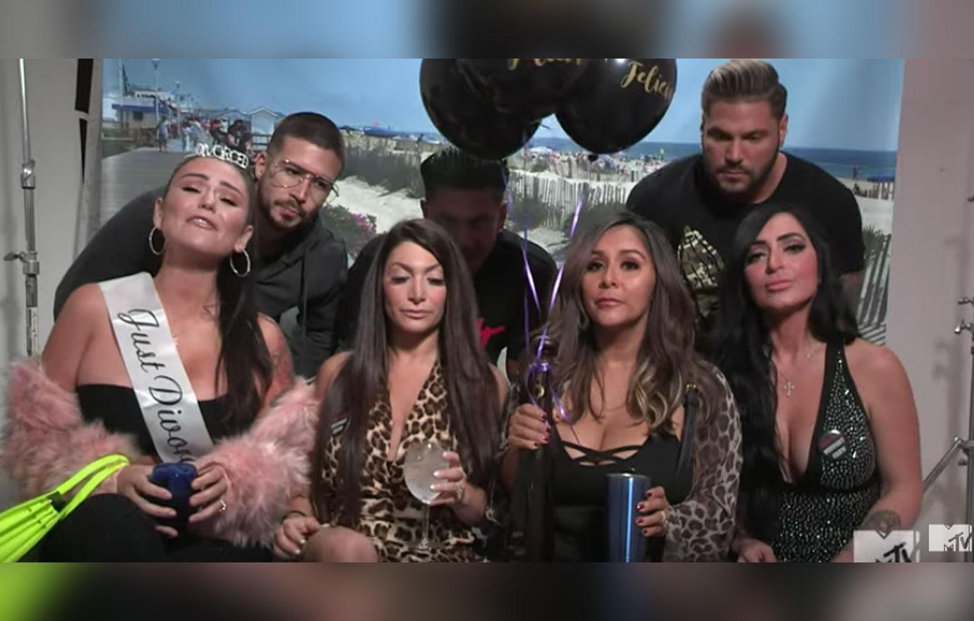 Jersey Shore Guests Boo Snooki & JWoww's Speech At Angelina's Wedding