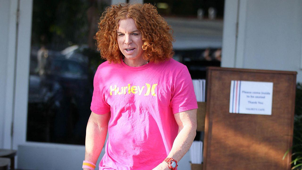 Image of Brian Evans reportedly sent an email to Carrot Top's lawyer stating that recording was 'not a threat.'