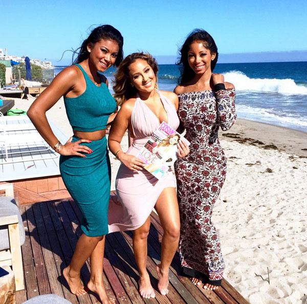 Adrienne bailon cosmo latina justfab beach 0