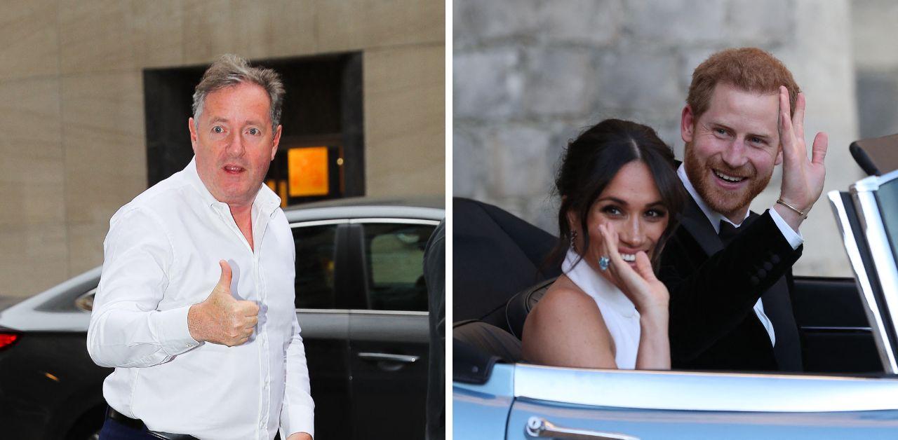 meghan markle prince harry criticized piers morgan