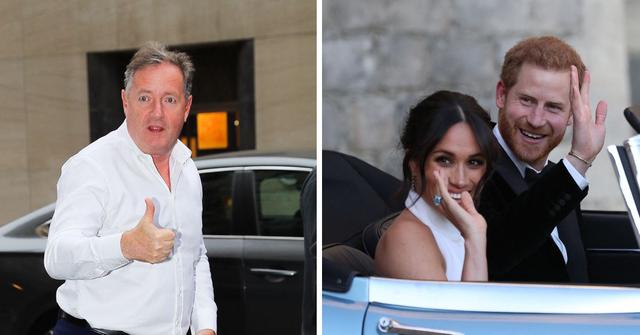 meghan markle prince harry criticized piers morgan