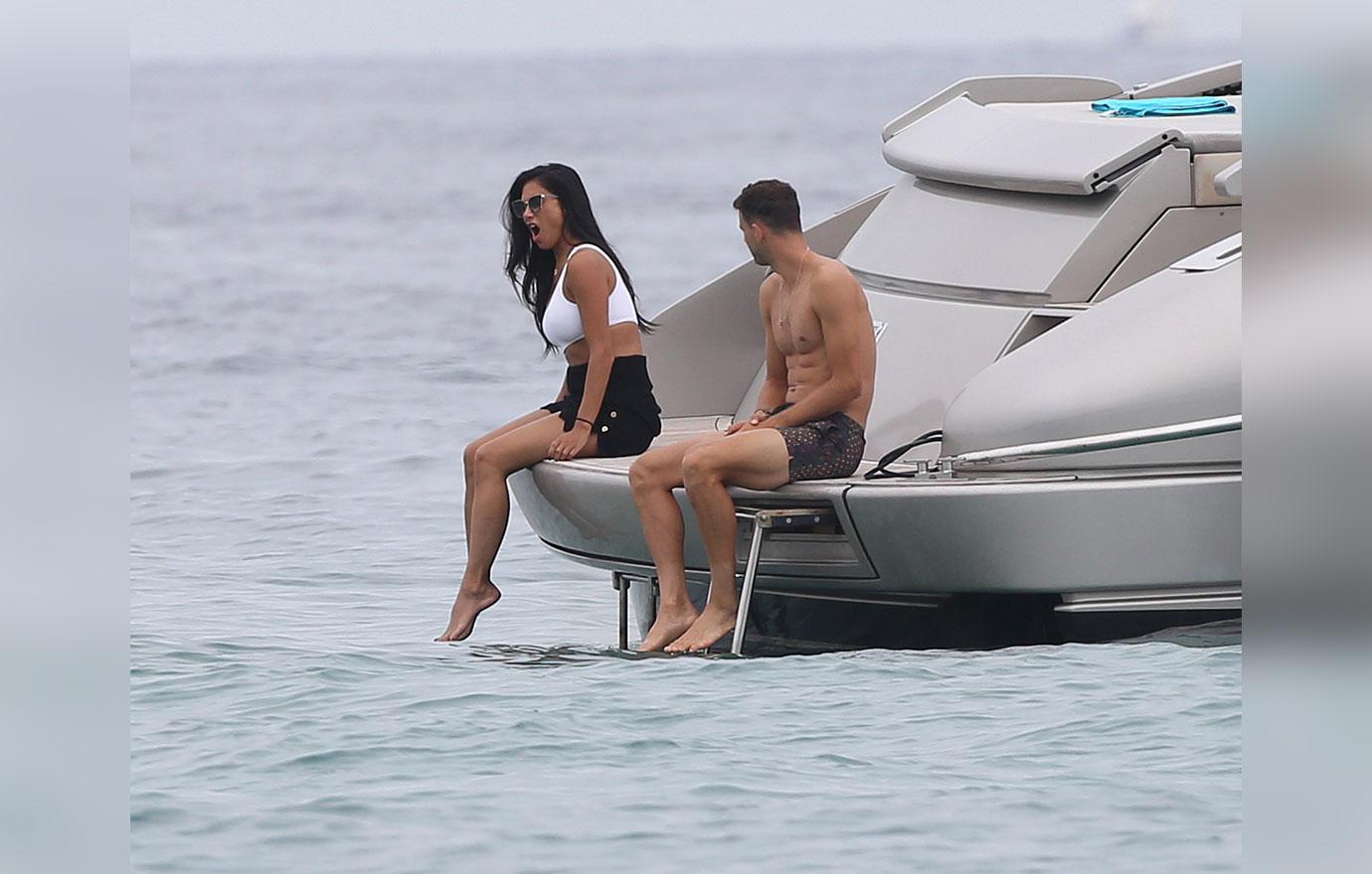 Nicole Scherzinger and boyfriend Grigor Dimitrov in St tropez