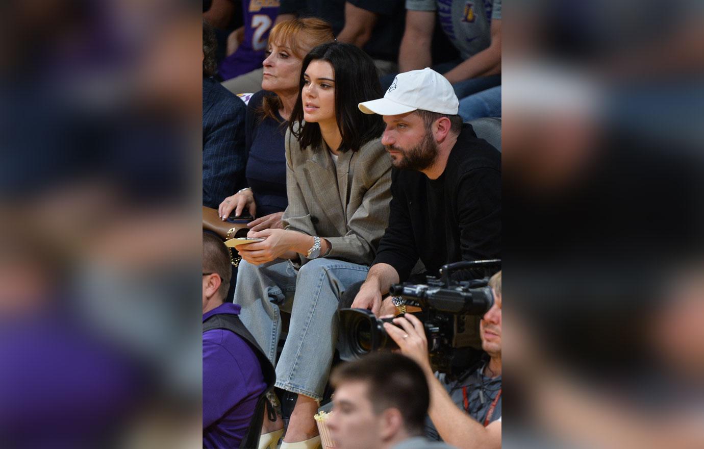 Kendall Jenner Cheers Boyfriend Blake Griffin