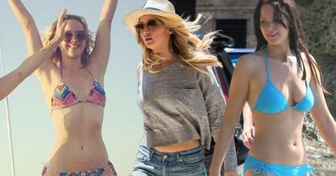 Jennifer lawrence weight loss work out abs diet hunger games