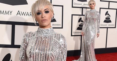 Rita ora 2015 grammy arrivals