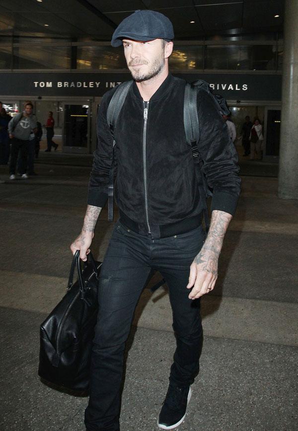 David beckham walking