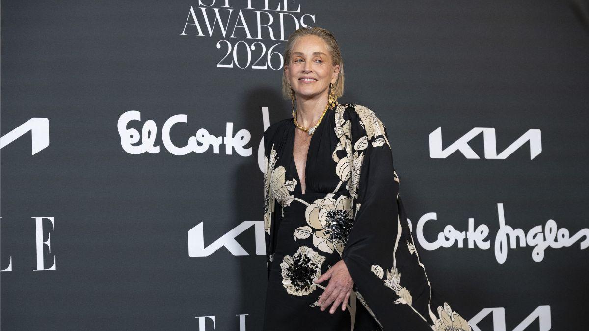 Image of Sharon Stone sought treatment for persistent pain.