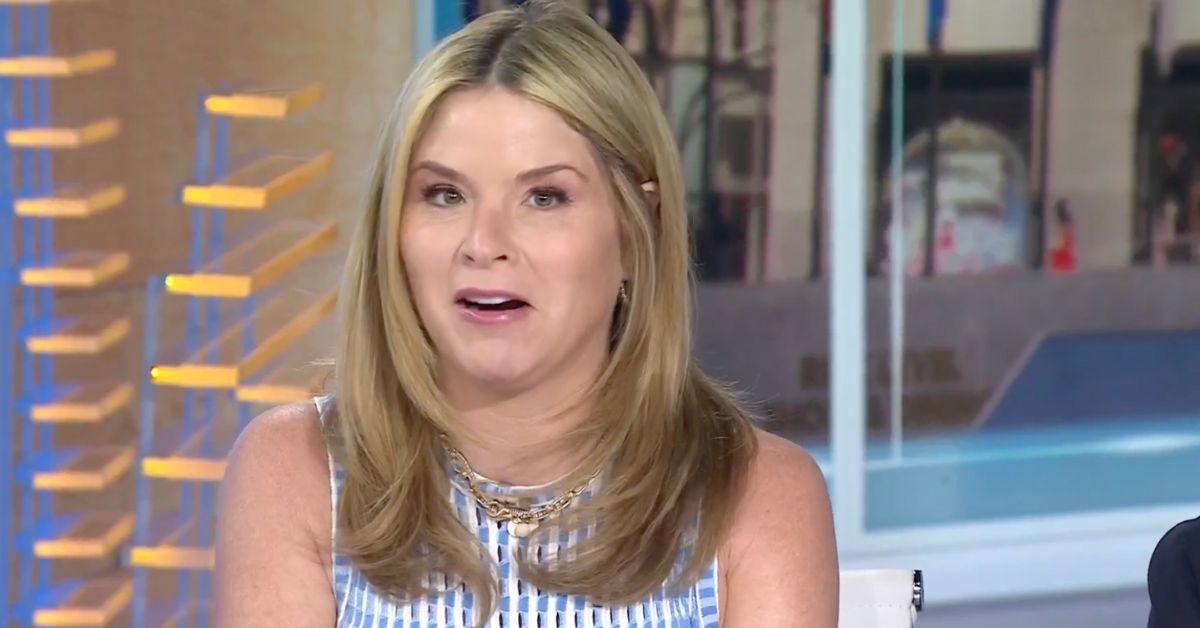 is jenna bush hager pregnant see savannah guthrie accidental tease