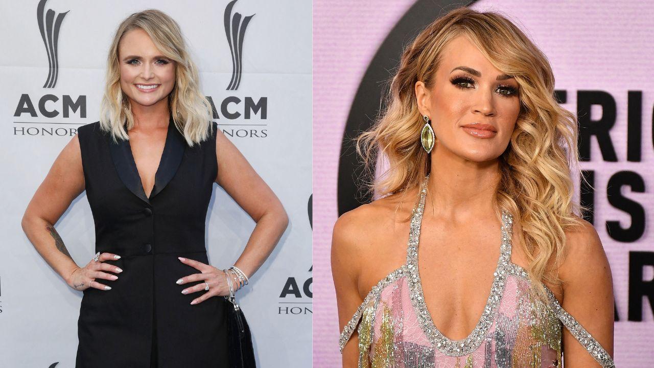 Miranda Lambert and Carrie Underwood say they've earned some recognition for making it through a lopsided stretch in country music.