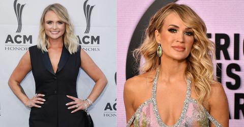 Miranda Lambert and Carrie Underwood say they've earned some recognition for making it through a lopsided stretch in country music.