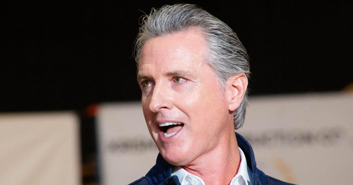 image of Gavin Newsom began his tour in rural South Carolina. 