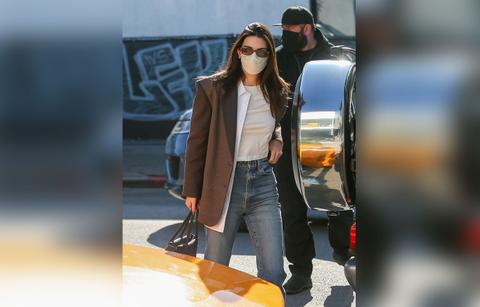 kendall jenner is seen out shopping on melrose place