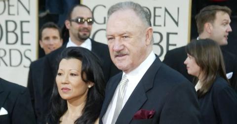 Photo of Gene Hackman and wife Betsy Arakawa.