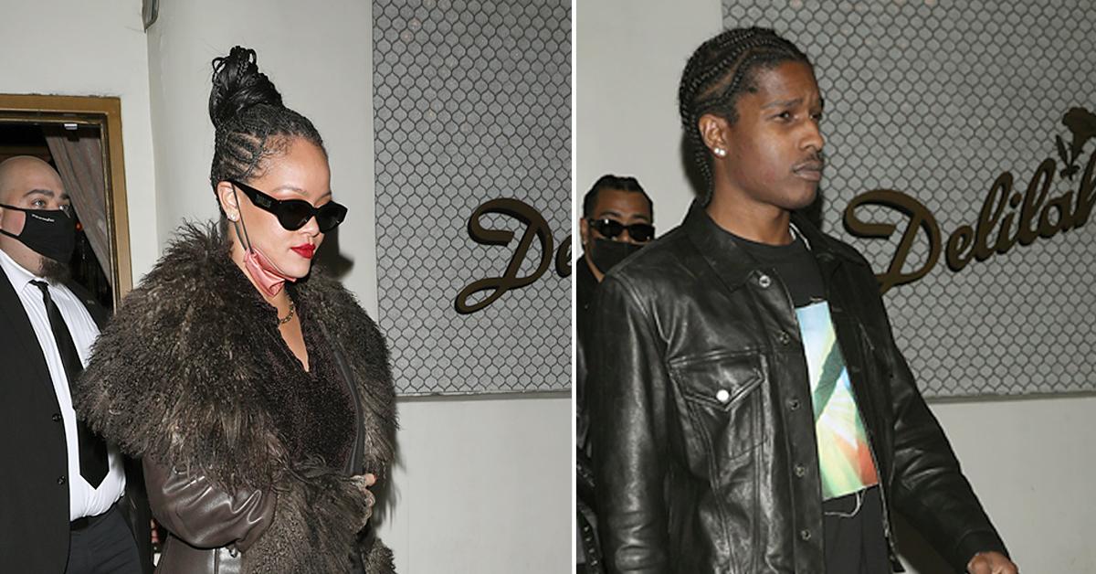 Rihanna & A$AP Rocky Spent Christmas Together in Barbados