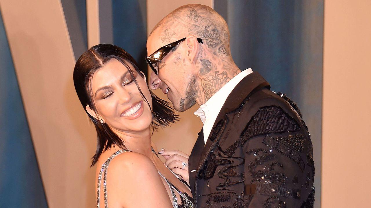 Image of Kourtney Kardashian discussed the emergency fetal surgery doctors performed after discovering fluid filling Rocky’s lungs.