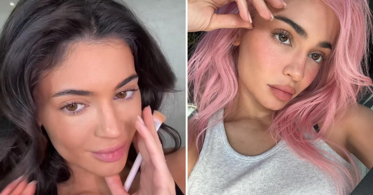 Kim Kardashian looks unrecognizable with blonde wig and bleached brows in  unearthed SKIMS selfies